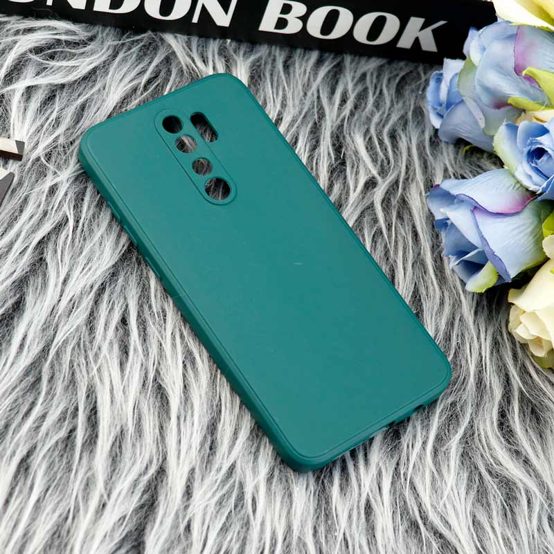 قاب طرح سیلیکونی داخل موکت محافظ لنزدار Xiaomi Redmi Note 8 Pro