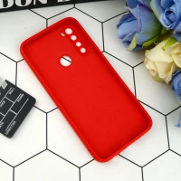 قاب طرح سیلیکونی داخل موکت محافظ لنزدار Xiaomi Redmi Note 8