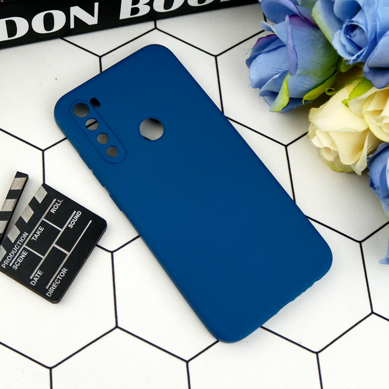 قاب طرح سیلیکونی داخل موکت محافظ لنزدار Xiaomi Redmi Note 8