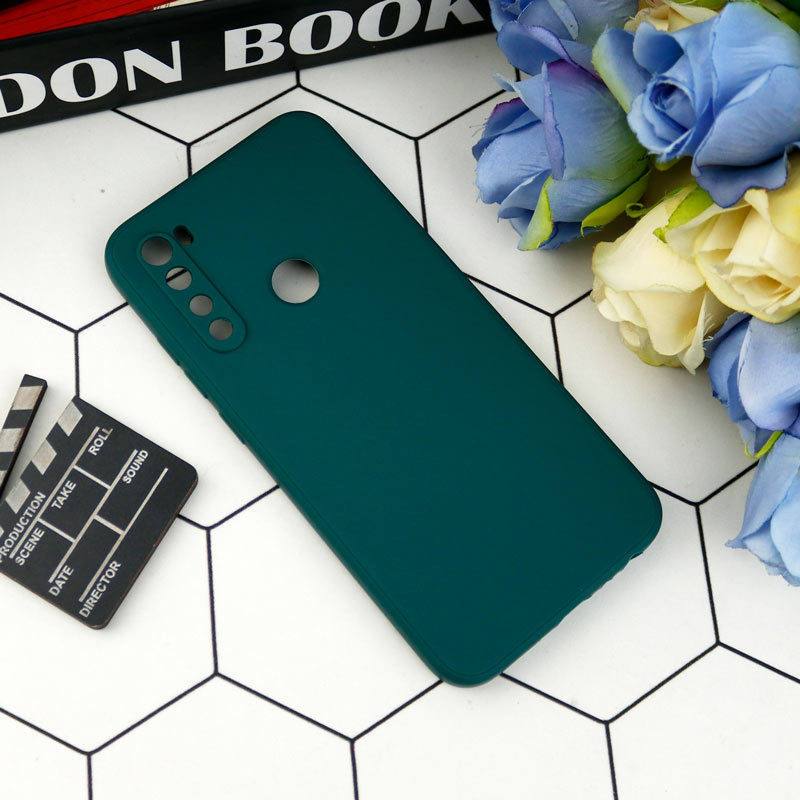 قاب طرح سیلیکونی داخل موکت محافظ لنزدار Xiaomi Redmi Note 8
