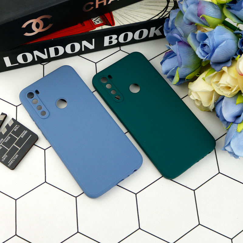 قاب طرح سیلیکونی داخل موکت محافظ لنزدار Xiaomi Redmi Note 8