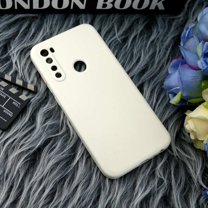 قاب طرح سیلیکونی داخل موکت محافظ لنزدار Xiaomi Redmi Note 8