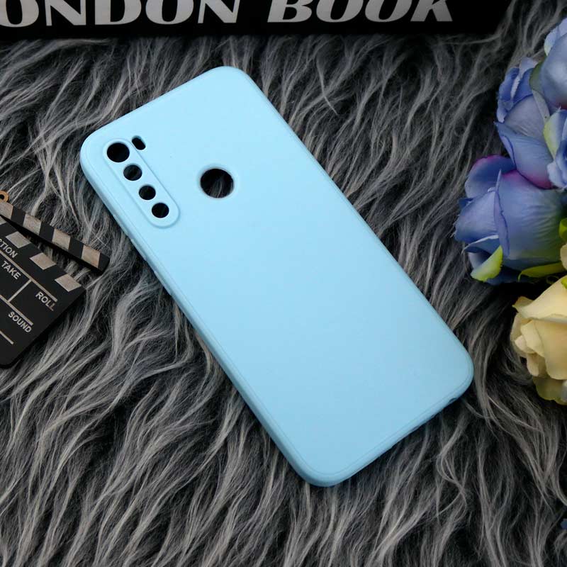 قاب طرح سیلیکونی داخل موکت محافظ لنزدار Xiaomi Redmi Note 8