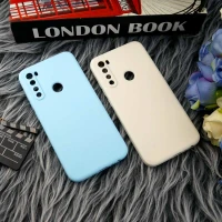 قاب طرح سیلیکونی داخل موکت محافظ لنزدار Xiaomi Redmi Note 8