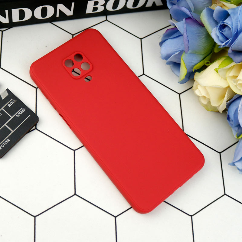 قاب طرح سیلیکونی داخل موکت محافظ لنزدار Xiaomi Redmi Note 9s / Note 9 Pro