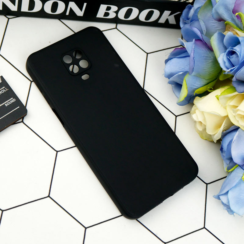 قاب طرح سیلیکونی داخل موکت محافظ لنزدار Xiaomi Redmi Note 9s / Note 9 Pro