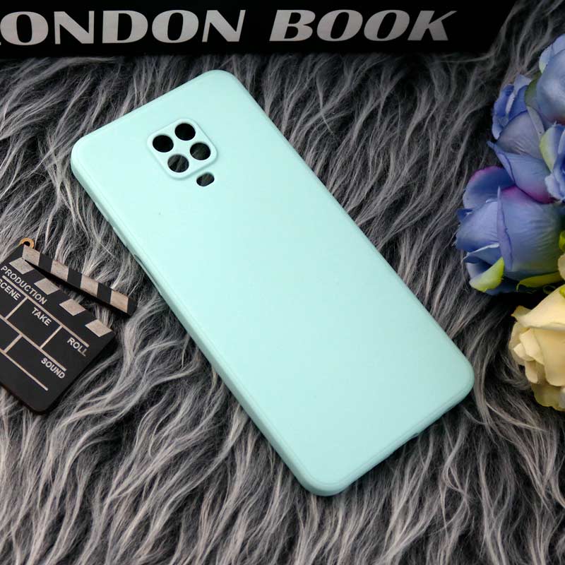 قاب طرح سیلیکونی داخل موکت محافظ لنزدار Xiaomi Redmi Note 9s / Note 9 Pro
