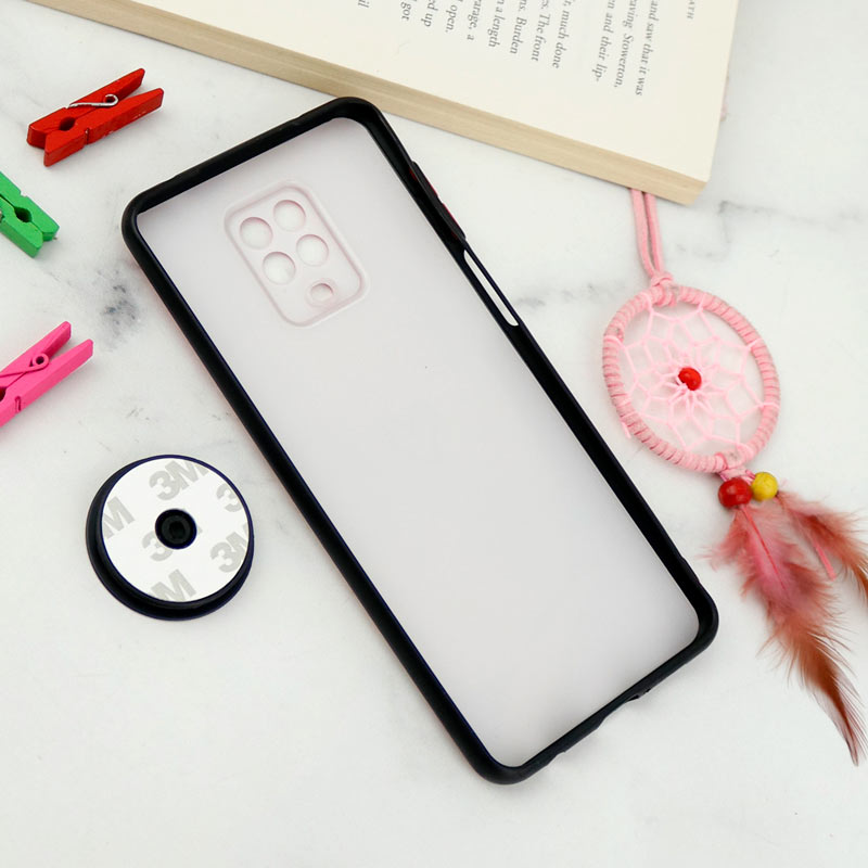 قاب فانتزی طرحدار محافظ لنزدار + پاپ سوکت Xiaomi Redmi Note 9s سری T