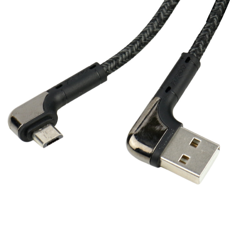 کابل میکرو یو اس بی فست شارژ Yesido CA81 2.4A 2m دو سر L