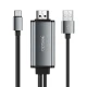 کابل تبدیل Type-C به HDMI 4k یسیدو HM02 طول 1.8 متر