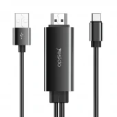 کابل تبدیل Type-C به HDMI 4k یسیدو HM03 طول 1.8 متر