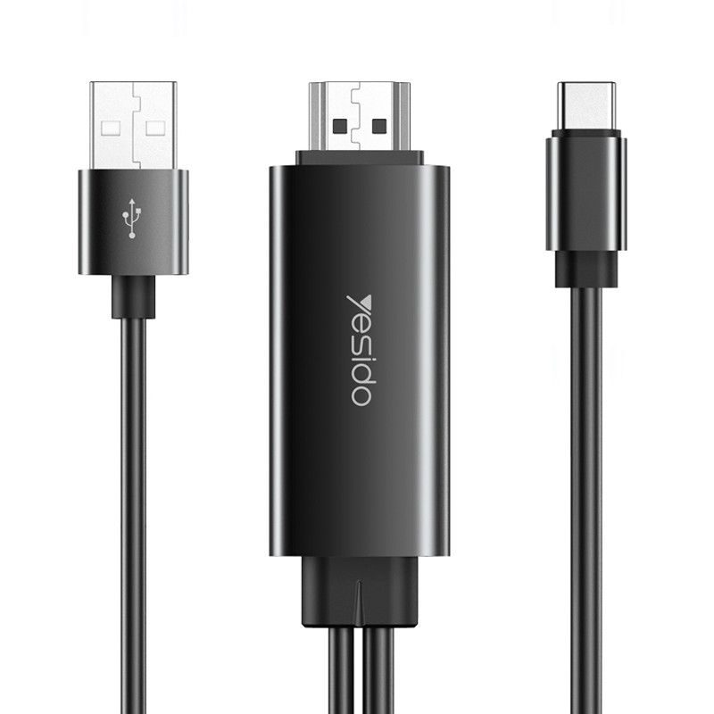 کابل تبدیل Yesido HM03 Type-C to HDMI 4k 1.8m