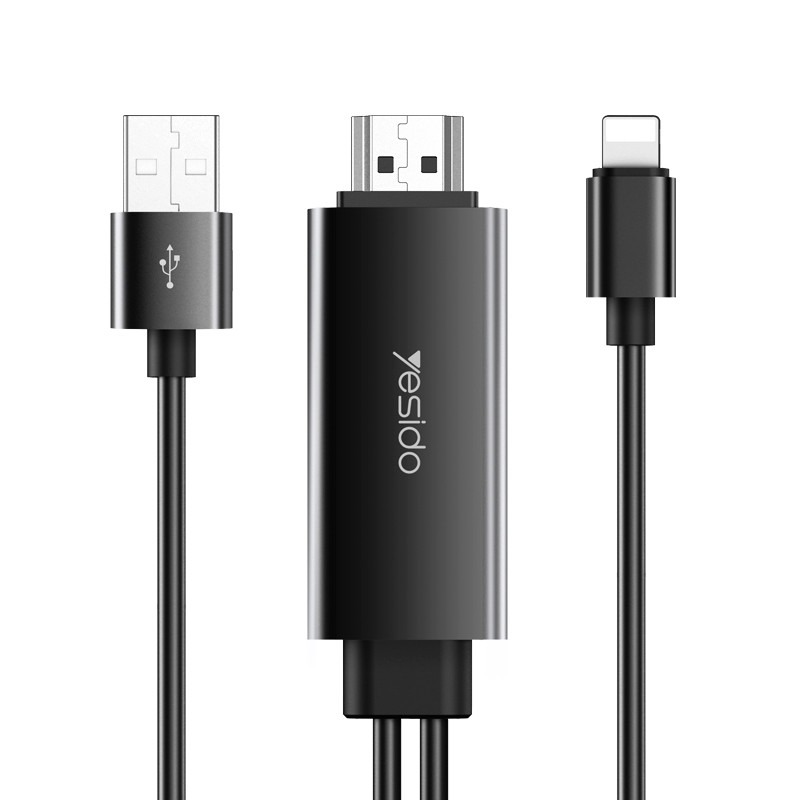 کابل تبدیل Yesido HM04 Lightning to HDMI 1.8m