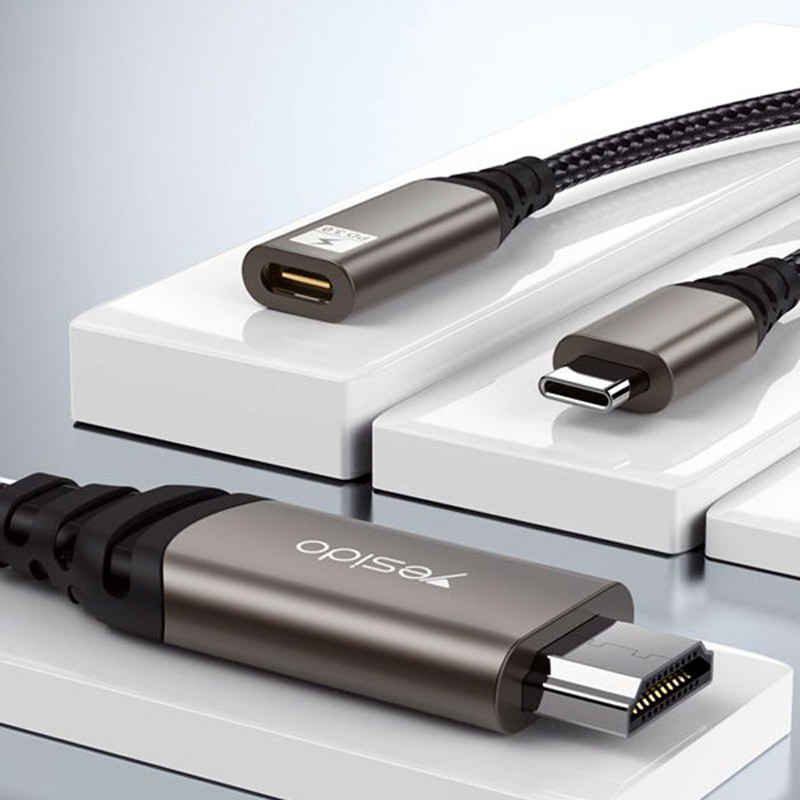 کابل تبدیل Yesido HM07 Type-C to HDMI 4k 2m