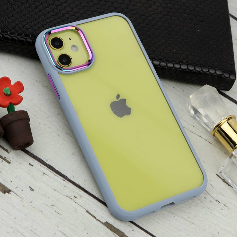 قاب متال ایرون هفت رنگ iPhone 11