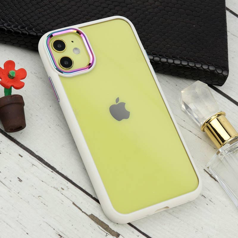 قاب متال ایرون هفت رنگ iPhone 11