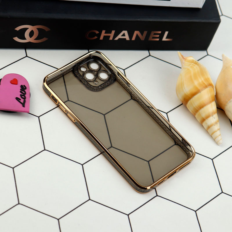 قاب محافظ لنزدار الکترو نگین دار iPhone 11 Pro Max