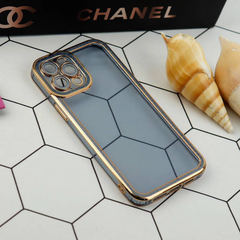 قاب محافظ لنزدار الکترو نگین دار iPhone 12 Pro Max
