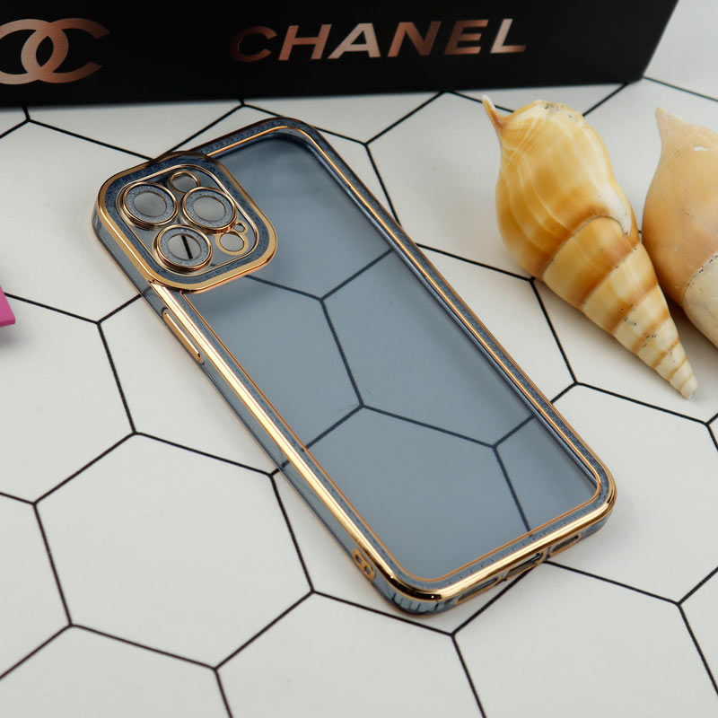 قاب محافظ لنزدار الکترو نگین دار iPhone 12 Pro Max