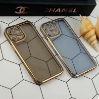 قاب محافظ لنزدار الکترو نگین دار iPhone 12 Pro Max