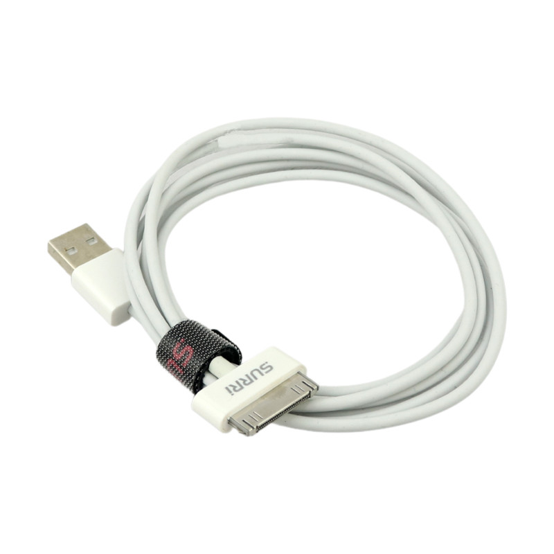 کابل آیفونی Surri iPhone 4 30Pin 1A 2m شرینک