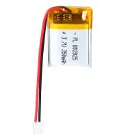 باتری لیتیوم ۳۵۰mAh 27*20*8mm 802025