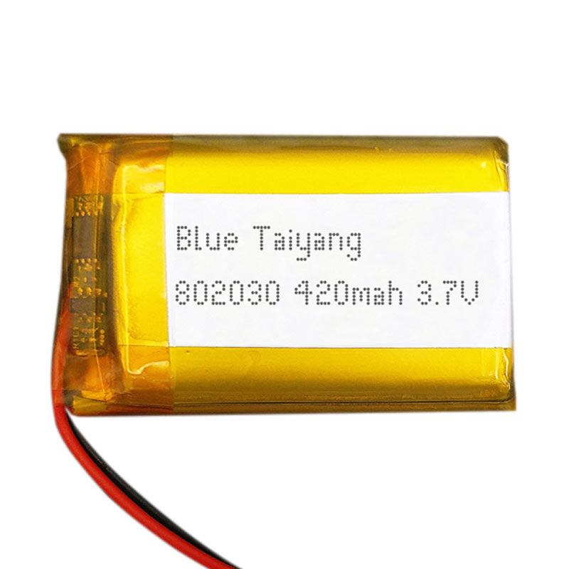 باتری لیتیوم ۴۲۰mAh 30*20*8mm 802030