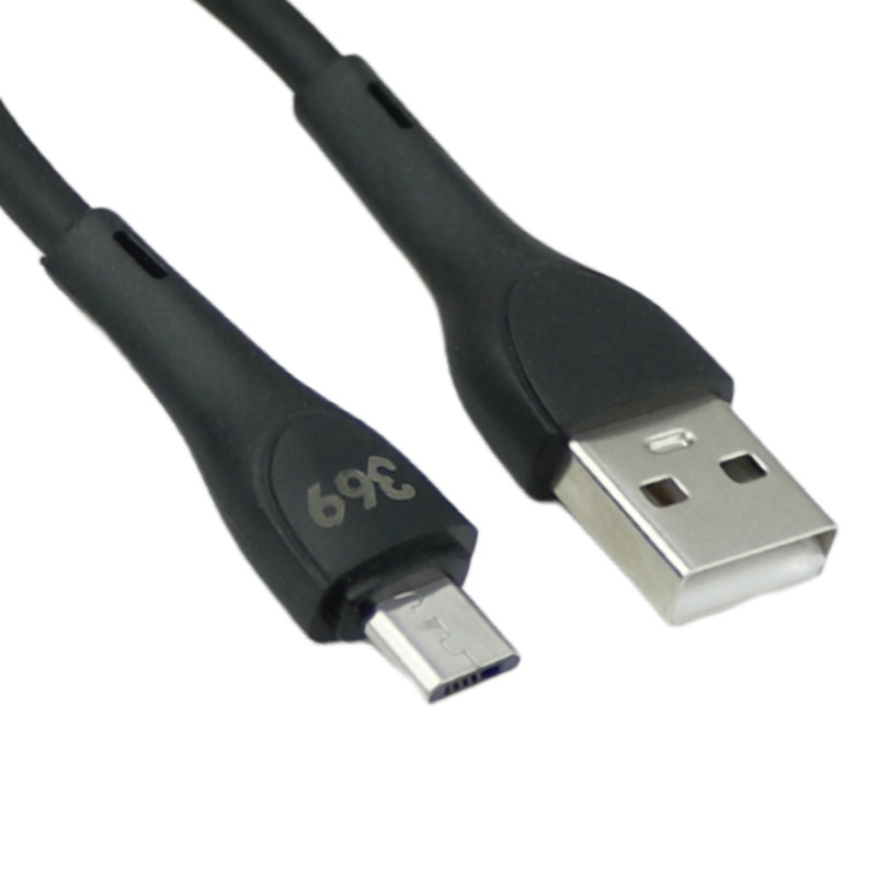 کابل میکرو یو اس بی فست شارژ Universal Brand 369 AC7 3A 1.5M