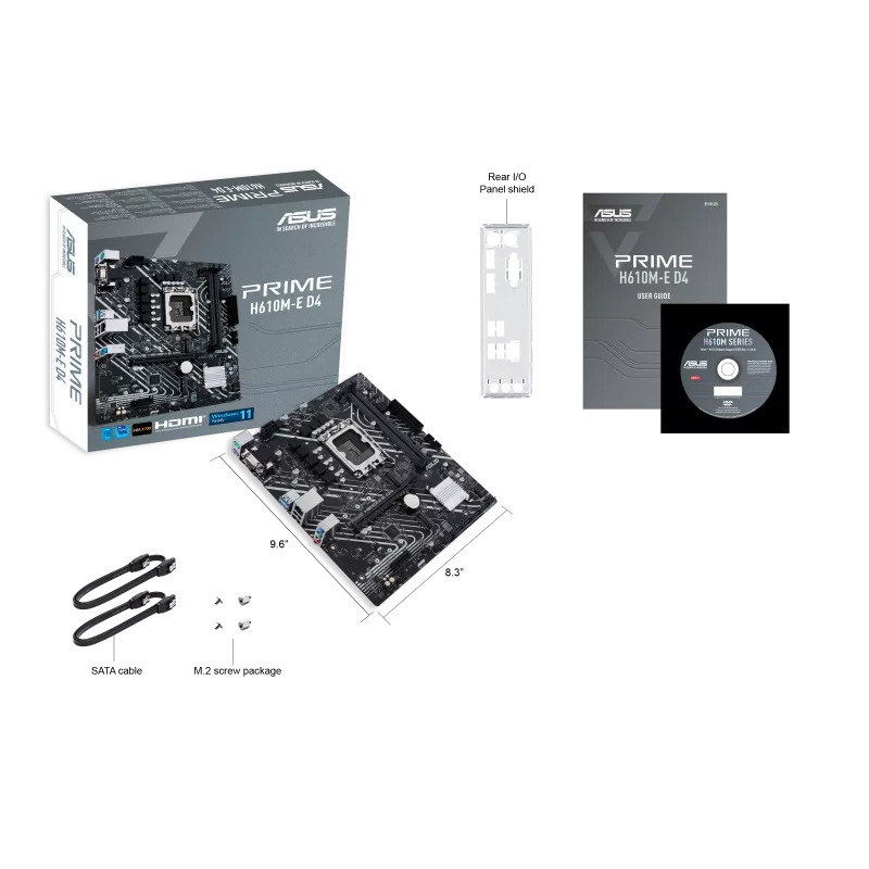 مادربرد ایسوس Prime H610M-E D4 DDR4