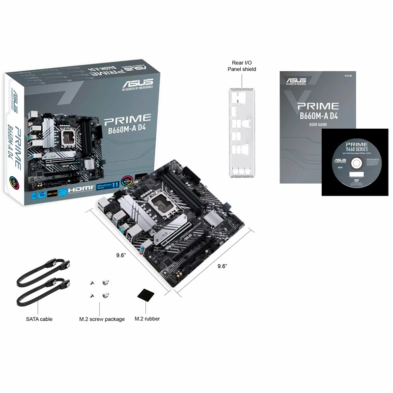 مادربرد ایسوس Prime B660M-A D4 DDR4