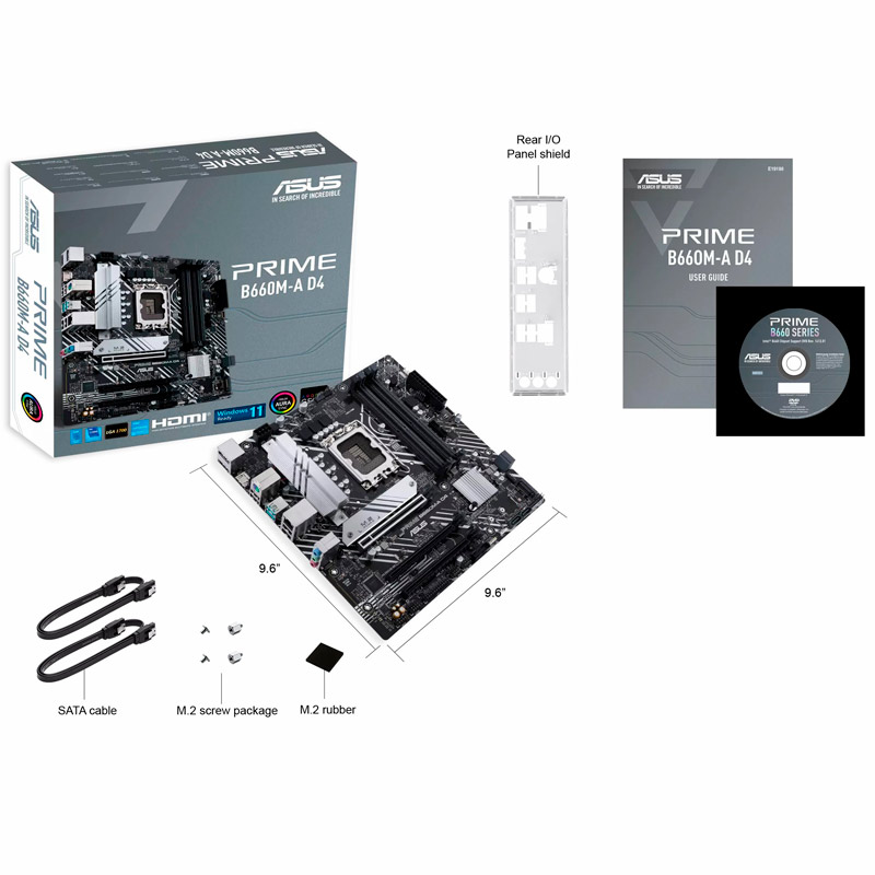 مادربرد ایسوس Prime B660M-A D4 DDR4