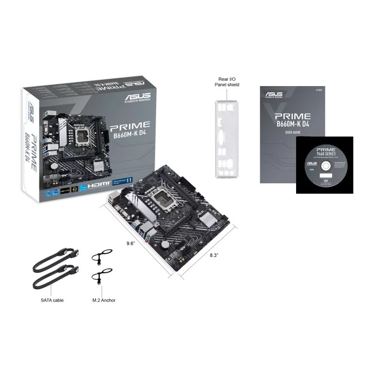 مادربرد ایسوس Prime B660M-K D4 DDR4