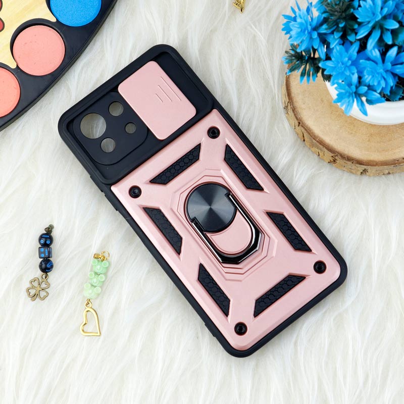 قاب ضد ضربه محافظ لنزدار کشویی هولدر دار بتمن Xiaomi Mi 11 Lite