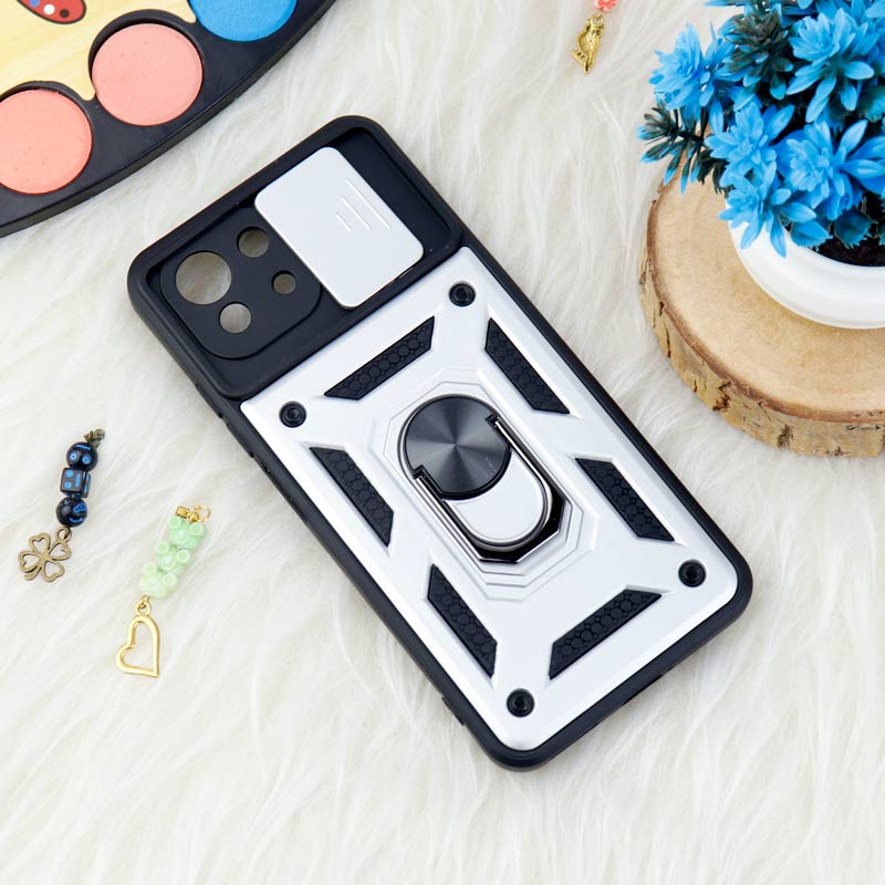 قاب ضد ضربه محافظ لنزدار کشویی هولدر دار بتمن Xiaomi Mi 11 Lite