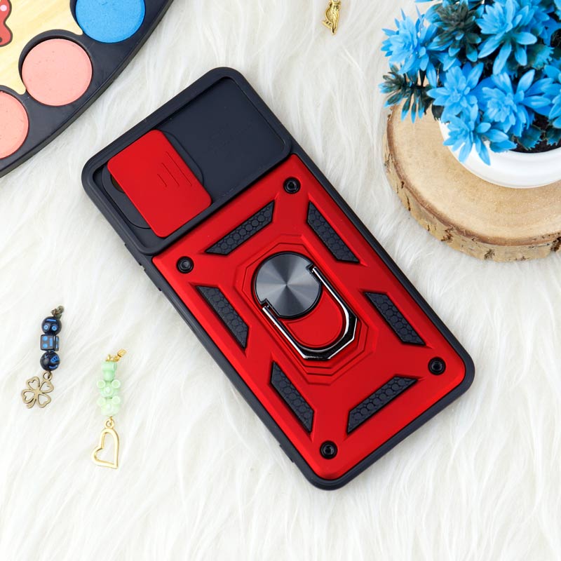 قاب ضد ضربه محافظ لنزدار کشویی هولدر دار بتمن Xiaomi Mi 11 Lite