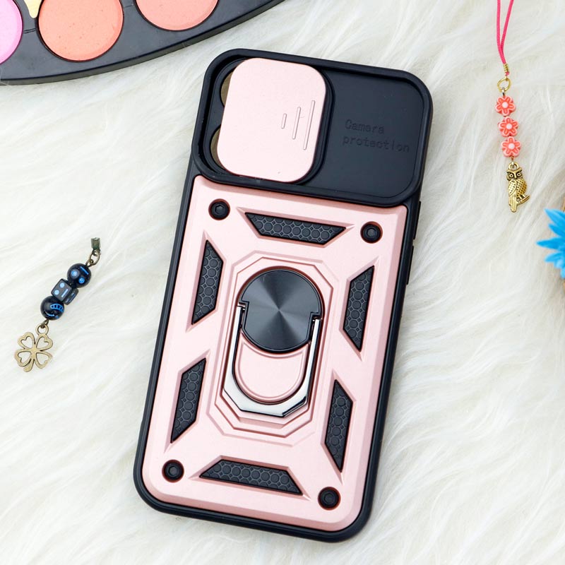 قاب ضد ضربه محافظ لنزدار کشویی هولدر دار بتمن iPhone 13 Pro