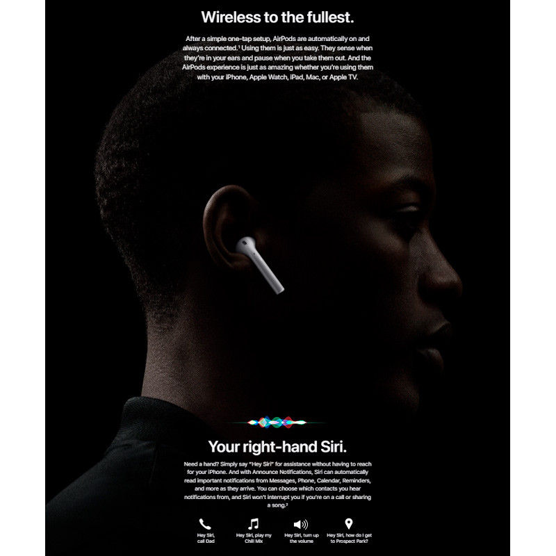 هندزفری بلوتوث دو تایی Apple AirPods 2