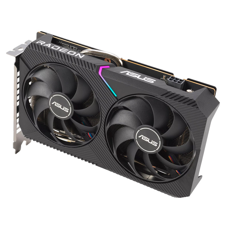 کارت گرافیک Asus Dual Radeon RX6500 XT OC 4G GDDR6 64Bit