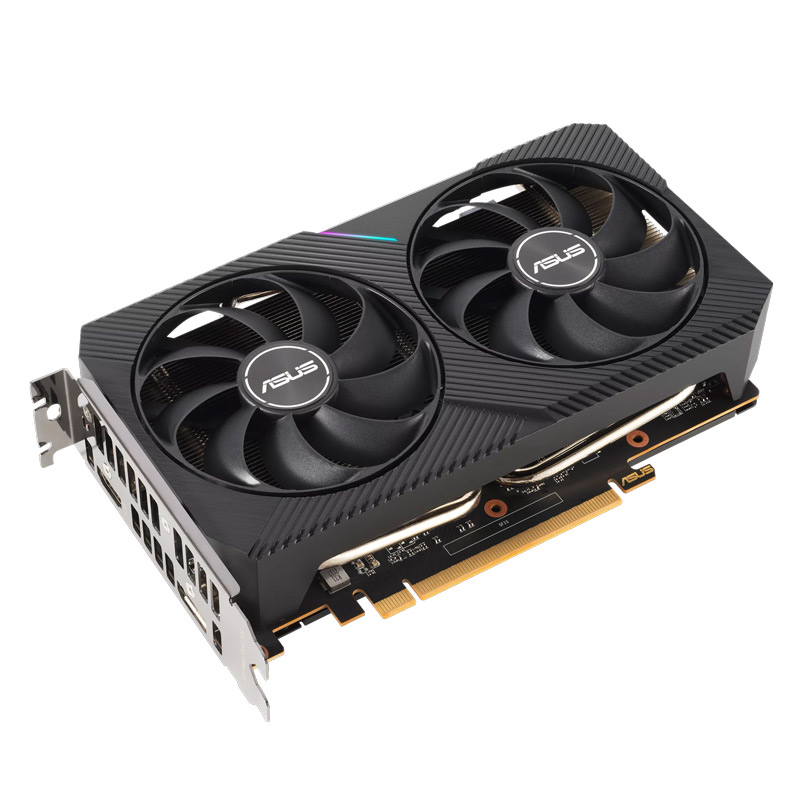 کارت گرافیک Asus Dual Radeon RX6500 XT OC 4G GDDR6 64Bit