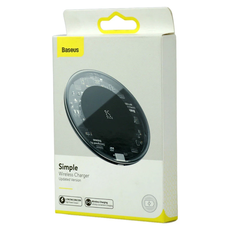 شارژر بی سیم فست شارژ Baseus BSWC-P10C 15W