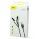 کابل سه سر 2 آمپر باسئوس CA3IN1-ZY طول 1.2 متر