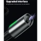 کابل لایتننیگ فست شارژ مگنتی 2.4 آمپر باسئوس Zinc Magnetic CALXC-A طول 1 متر
