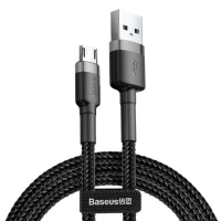 کابل میکرو یو اس بی فست شارژ Baseus Cafule CAMKLF-A 2.4A 50cm
