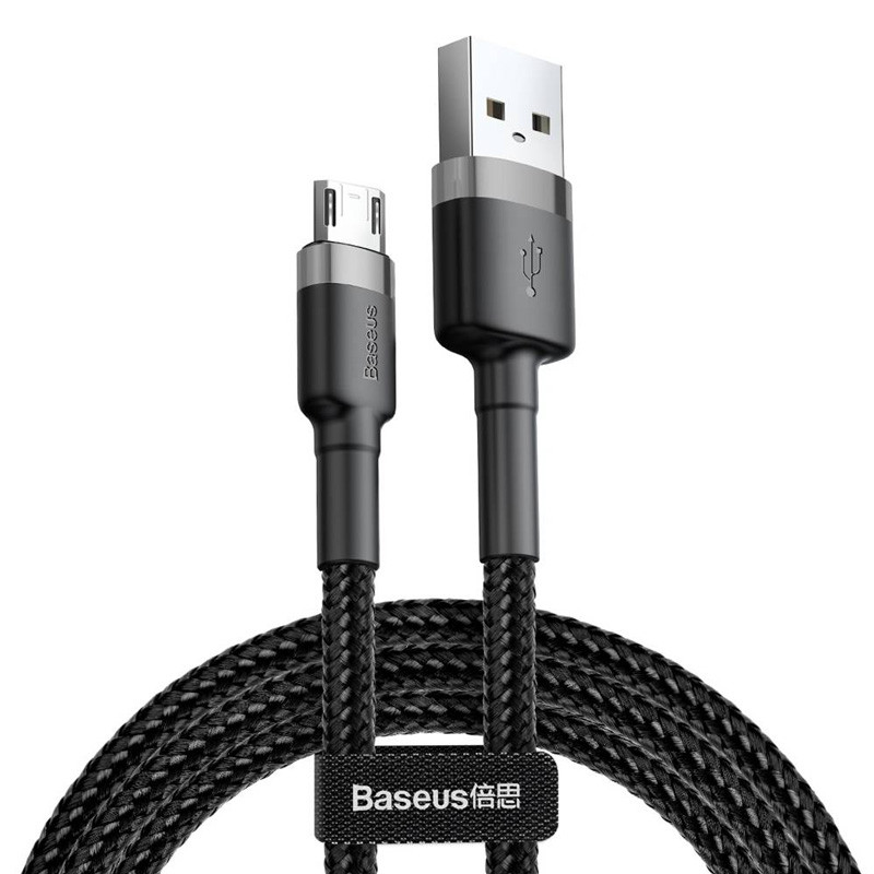 کابل میکرو یو اس بی فست شارژ Baseus Cafule CAMKLF-A 2.4A 50cm