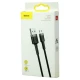 کابل میکرو یو اس بی فست شارژ 2.4 آمپر باسئوس Cafule CAMKLF-A طول 0.5 متر