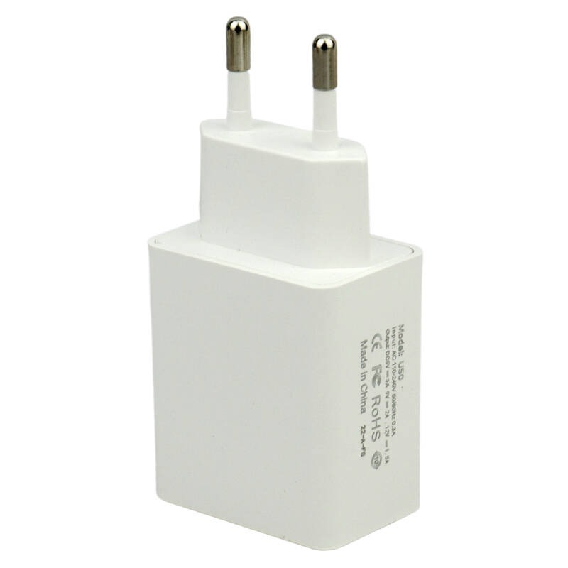 شارژر دیواری فست شارژ CAZA U50&KIT 3A QC PD + کابل تایپ سی