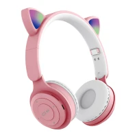 هدفون بلوتوثی رم خور Cat Ear ST72M