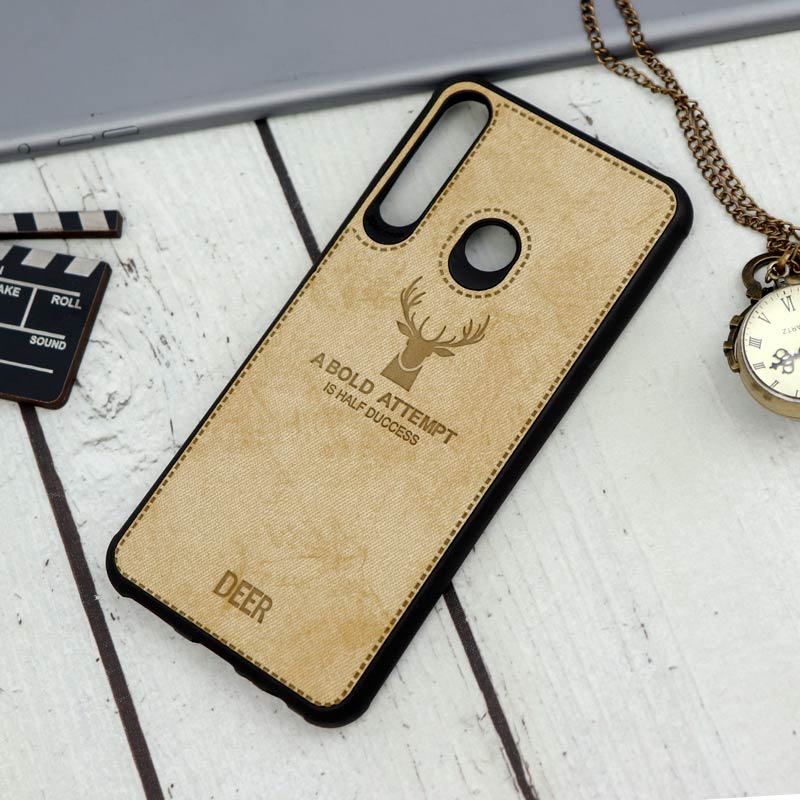 قاب چرمی طرح گوزن Huawei Y6p