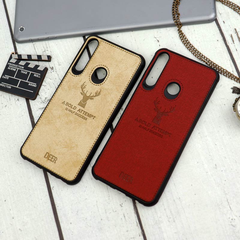قاب چرمی طرح گوزن Huawei Y6p