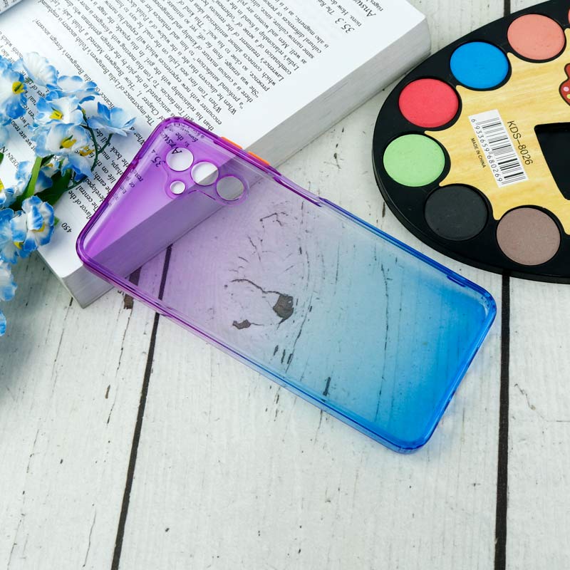 قاب آبرنگی دور رنگی محافظ لنزدار Samsung Galaxy A13 5G